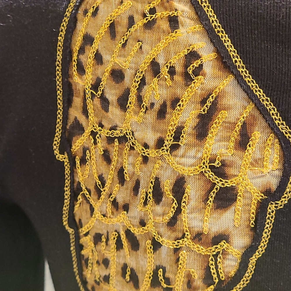 Moschino jeans couture printed top US 6 - Picture 7 of 13